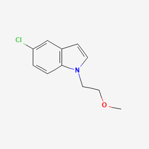 5-chloro-1-(2-methoxyethyl)-1H-indole