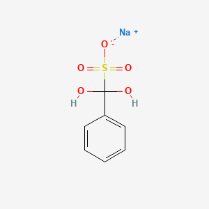 Benzenemethanesulfonic acid, alpha,2-dihydroxy-, monosodium salt