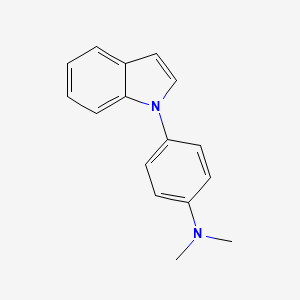 4-(1H-Indol-1-yl)-N,N-dimethylaniline