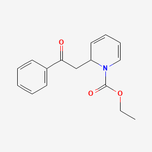 Ethyl 2-(2-oxo-2-phenylethyl)pyridine-1(2H)-carboxylate