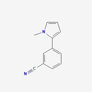 3-(1-methyl-1H-pyrrol-2-yl)benzonitrile