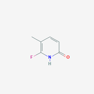 molecular formula C6H6FNO B15397839 6-Fluoro-5-methylpyridin-2-OL CAS No. 1227508-60-2