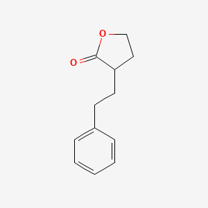 2(3H)-Furanone, dihydro-3-(2-phenylethyl)-