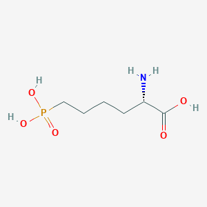 B153979 Norleucine, 6-phosphono- CAS No. 126253-57-4