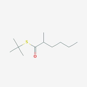 S-tert-Butyl 2-methylhexanethioate