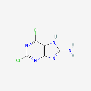 2,6-Dichloro-9H-purin-8-amine