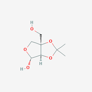 (3aR,6R,6aR)-3a-(hydroxymethyl)-2,2-dimethyl-6,6a-dihydro-4H-furo[3,4-d][1,3]dioxol-6-ol