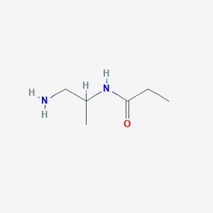 N-(1-Aminopropan-2-yl)propionamide