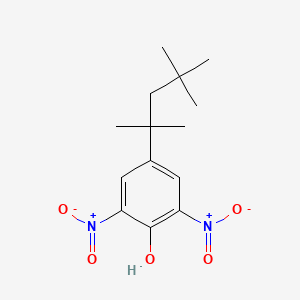 2,6-Dinitro-4-(2,4,4-trimethylpentan-2-yl)phenol