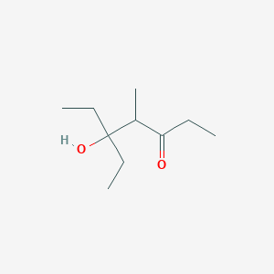 5-Ethyl-5-hydroxy-4-methylheptan-3-one