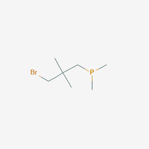 (3-Bromo-2,2-dimethylpropyl)(dimethyl)phosphane