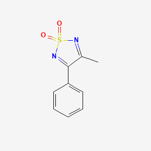 3-Methyl-4-phenyl-1,2,5-thiadiazole 1,1-dioxide