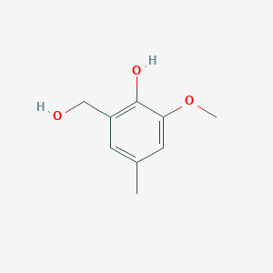 Benzenemethanol, 2-hydroxy-3-methoxy-5-methyl-