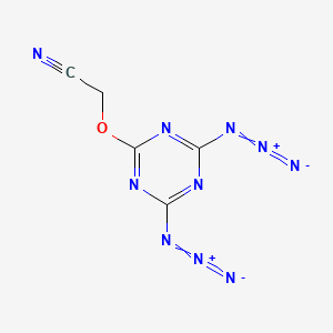 2,4-Diazido-6-cyanomethoxy-s-triazine