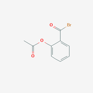 2-(Bromocarbonyl)phenyl acetate