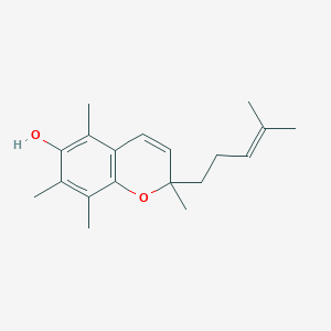 2H-1-Benzopyran-6-ol, 2,5,7,8-tetramethyl-2-(4-methyl-3-pentenyl)-