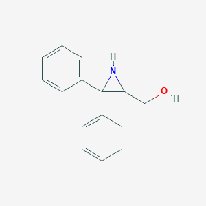 (3,3-Diphenylaziridin-2-yl)methanol