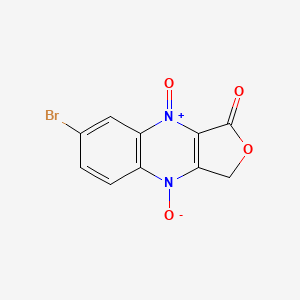 6-Bromo-3,4-dioxo-1,4-dihydrofuro[3,4-b]quinoxalin-4-ium-9(3H)-olate