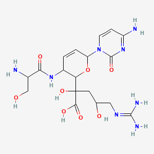 5-Dehydroxymethylmildiomycin