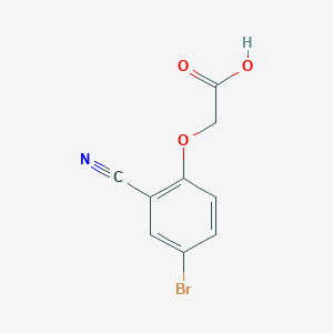 2-(4-Bromo-2-cyanophenoxy)acetic acid