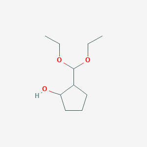 2-(Diethoxymethyl)cyclopentan-1-ol