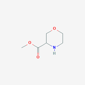 molecular formula C6H11NO3 B153991 3-吗啉甲酸甲酯 CAS No. 126264-49-1