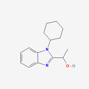 1-(1-cyclohexyl-1H-benzimidazol-2-yl)ethanol