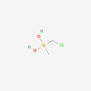 (Chloromethyl)(methyl)silanediol