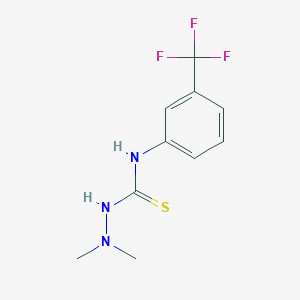 1-(Dimethylamino)-3-[3-(trifluoromethyl)phenyl]thiourea