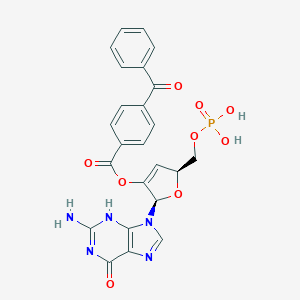 molecular formula C24H20N5O9P B153994 Bbcgmp CAS No. 137154-74-6