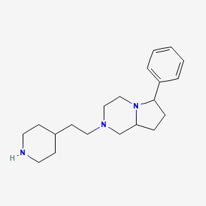 6-Phenyl-2-[2-(piperidin-4-yl)ethyl]octahydropyrrolo[1,2-a]pyrazine