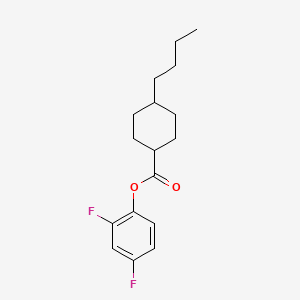 2,4-Difluorophenyl 4-butylcyclohexane-1-carboxylate