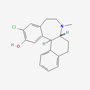 (6aR,13bS)-11-chloro-7-methyl-5,6,6a,8,9,13b-hexahydronaphtho[1,2-a][3]benzazepin-12-ol