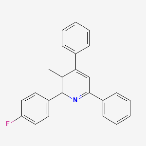 2-(4-Fluorophenyl)-3-methyl-4,6-diphenylpyridine