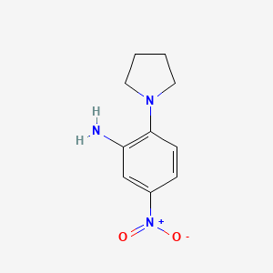 5-Nitro-2-pyrrolidin-1-ylaniline