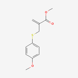 Methyl 2-{[(4-methoxyphenyl)sulfanyl]methyl}prop-2-enoate