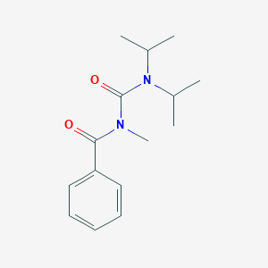 N-[Di(propan-2-yl)carbamoyl]-N-methylbenzamide