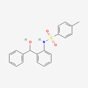 N-[2-[hydroxy(phenyl)methyl]phenyl]-4-methylbenzenesulfonamide