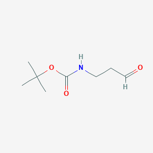 molecular formula C8H15NO3 B153998 (3-氧代-丙基)-氨基甲酸叔丁酯 CAS No. 58885-60-2