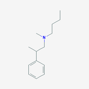 N-methyl-N-(2-phenylpropyl)butan-1-amine