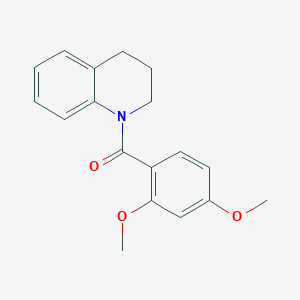 (3,4-Dihydro-2H-quinolin-1-yl)-(2,4-dimethoxyphenyl)methanone