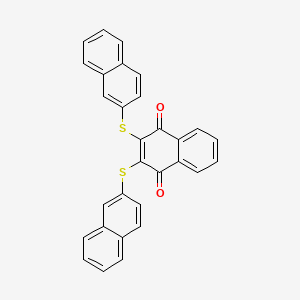 2,3-Bis(naphthalen-2-ylsulfanyl)naphthalene-1,4-dione