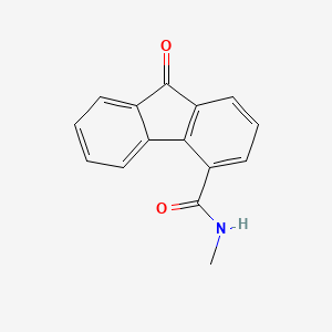 N-methyl-9-oxo-9H-fluorene-4-carboxamide