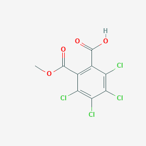 2,3,4,5-Tetrachloro-6-methoxycarbonylbenzoic acid