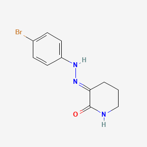 3-[(4-Bromo-phenyl)-hydrazono]-piperidin-2-one