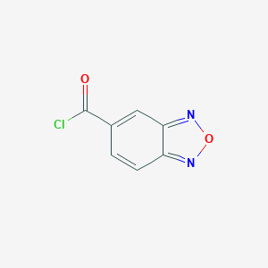 molecular formula C7H3ClN2O2 B154002 苯并呋喃-5-甲酰氯 CAS No. 126147-86-2
