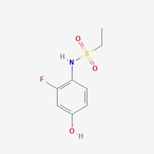 N-(2-fluoro-4-hydroxy-phenyl)ethanesulfonamide