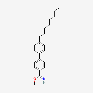 Methyl 4'-octylbiphenyl-4-carboximidoate