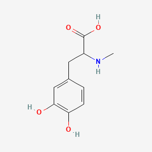 3-(3,4-Dihydroxyphenyl)-2-(methylamino)propanoic acid