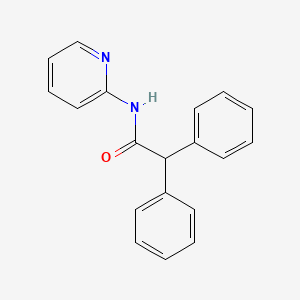 molecular formula C19H16N2O B15400580 2,2-diphenyl-N-(pyridin-2-yl)acetamide CAS No. 94258-23-8